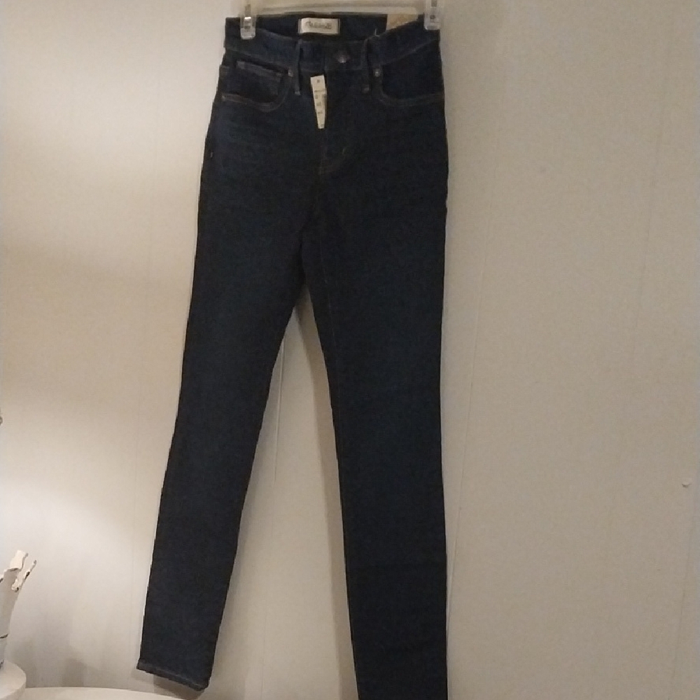 Madewell Dark Blue Skinny Jeans